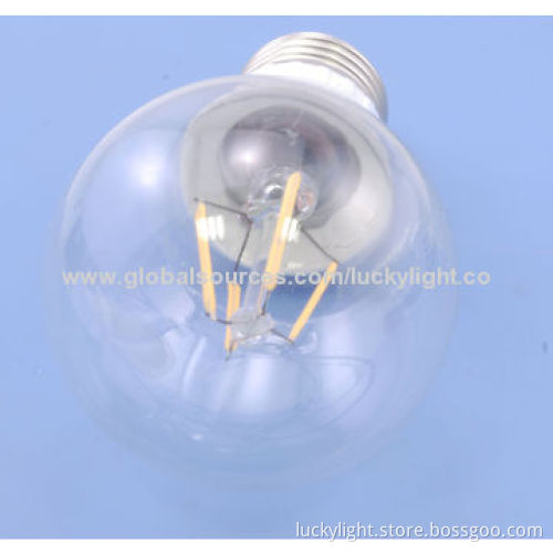 Filament LED Lamp for Home Lighting, Aluminum Housing, 39mA Input Current